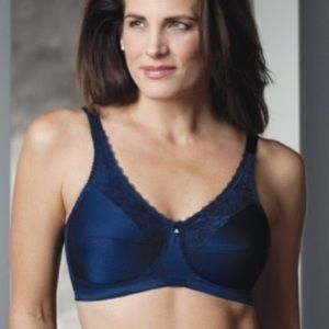 NWT TRULIFE Barbara Lace Accent Soft Cup Mastectomy Bra 36D